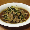 pyon777's cooksnap of when they made 超簡単☆もやしと豚小間切れの炒め物　.