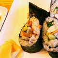 ささなお's cooksnap of when they made 納豆マヨ手巻き寿司.