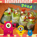 ♪さぉり♪'s cooksnap of when they made アボカドと生ハムの生春巻き.