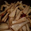 シメジ。's cooksnap of when they made 塩漬けメンマでしゃきこりっ！のおつまみ.