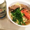 aloha〜yasu's cooksnap of when they made スープから作る本気のソーキソバ.