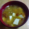 tecchan11's cooksnap of when they made とろりん食感★ナメコと豆腐とねぎの味噌汁.