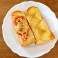 まんまるまうちゃん's cooksnap of when they made トマトとチーズとハムの朝ごはんトースト☆.