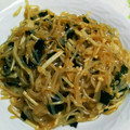 Jyohana's cooksnap of when they made ピリ辛！蒟蒻えのき炒め.