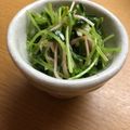 EGUDON's cooksnap of when they made サッと1品＊豆苗の中華風前菜.
