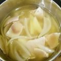 ハニイとムサシ's cooksnap of when they made 朝食に簡単☆ポテトとベーコンのスープ.