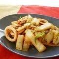 ちょこ０１７'s cooksnap of when they made 白菜といかのオイスター炒め☆.