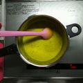 彩音ｍａｍａ's cooksnap of when they made 活力鍋で1分☆豆乳カボチャスープ.