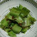 jagao's cooksnap of when they made 四角豆のおかか和え.