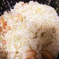 からしままよん's cooksnap of when they made 炊飯器で炊き込みエビピラフ.