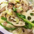 ✩mari✩'s cooksnap of when they made 中華風♪夕食に！塩あんのれんこん野菜炒め.