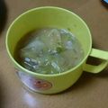 ちゃはち's cooksnap of when they made カレーの残りで！簡単生姜春雨スープ.