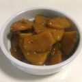 papikun's cooksnap of when they made カボチャのハニーガーリック炒め.