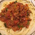 はなくまちゃん's cooksnap of when they made ＊定番スパゲティ♪ミートソース＊.