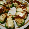 kucina's cooksnap of when they made 鶏肉でさっぱり♪ピーマンの肉詰め.