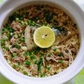ゆず☆ななみ's cooksnap of when they made 鮭と豚肉の土鍋ごはん♪.