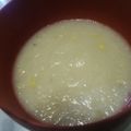 和海's cooksnap of when they made 大根ポタージュ風スープ.