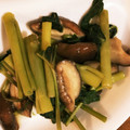 あおはるBS's cooksnap of when they made ツウサイ（空芯菜）と椎茸の青菜炒め.
