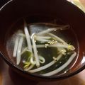 n♡t♡s♡k's cooksnap of when they made 毎朝のもやしスープ.