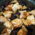 ☆はちこ1Q84☆'s cooksnap of when they made 鳥もも肉とナスのうま醤油炒め.
