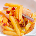 みるみるloveママ's cooksnap of when they made さつま芋と鶏の甘辛バター炒め.
