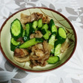 U−ka。's cooksnap of when they made 1度は挑戦したい！　きゅうりの豚肉炒め.