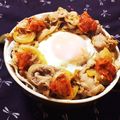 とこきち's cooksnap of when they made 節約ボリュームアップ♪しょうが焼き丼.
