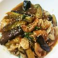 びーふぃー's cooksnap of when they made 簡単＊茄子と豚肉の甘辛炒め.