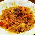 くにぴゆりぴのマミー's cooksnap of when they made メインな春雨☆甘辛ピンチ.