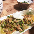 きこもん！'s cooksnap of when they made 豆苗と豚肉のシャキシャキ炒め　.
