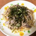 クックS74FZ6☆'s cooksnap of when they made 日曜のランチ♪豚肉としめじの和風パスタ♪.