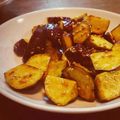 梨にゃんこ's cooksnap of when they made レンジとフライパンで簡単大学芋♪.