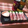 ゆにこーん☆'s cooksnap of when they made 超簡単！生ハムのかいわれキュウリ巻☆.