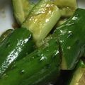 小豆だいすき's cooksnap of when they made キュウリの簡単ナムル.