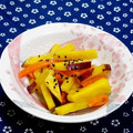 ｍａｒｉ♪'s cooksnap of when they made 簡単きれいな♪さつま芋と人参の塩炒め♪.