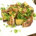 ☆糖質減らしてます☆'s cooksnap of when they made 豚バラと茄子のポン酢炒め♡.