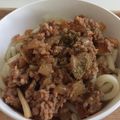 makosaka's cooksnap of when they made 簡単♪肉味噌うどん.