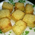 ameうめ's cooksnap of when they made ひとくちスコーン(チーズ).