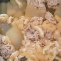 kdama's cooksnap of when they made 冬瓜と豚肉･油揚げの煮物☆.