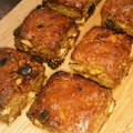 ameうめ's cooksnap of when they made サクサク ひとくちチョコチップスコーン.