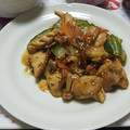 とみんぱす's cooksnap of when they made 簡単♪鶏胸肉と細切り胡瓜のスタミナ炒め.