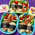 ふたごゆき's cooksnap of when they made 華麗に勝ちを重ねよろこんぶおにぎりサンド.