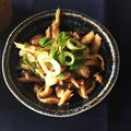 nishion's cooksnap of when they made 材料一つ！レンジで簡単！しめじの和え物☆.