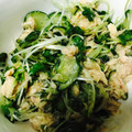 クックAあめちゃん★'s cooksnap of when they made *かいわれ大根とツナの和え物*.
