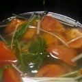 hamanny's cooksnap of when they made 水菜とトマトの簡単中華スープ.