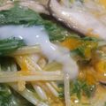 hamanny's cooksnap of when they made レンジで簡単！2分で水菜の卵とじ.