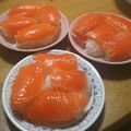 単刀直入's cooksnap of when they made 俺流！サーモントラウトの鱒寿司風おにぎり.