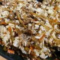 ぬうし's cooksnap of when they made 牛肉とゴボウの混ぜご飯.