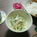 chbimaru's cooksnap of when they made 簡単ホタテ缶詰で作る､おしゃれ大根サラダ.
