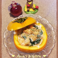 riria♪'s cooksnap of when they made ほうれん草と柿の白和え.